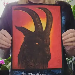 Goat Ov Hell - 8" x 10" Print