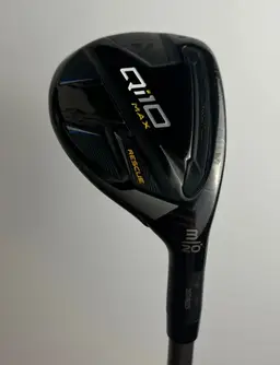 TaylorMade Qi10 Max Rescue 20* 3 Hybrid - Speeder NX 60 Stiff Flex - Very Good