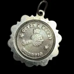 #49 Sterling Silver.925 Scorpio Charm 1” **Inscribed AL**