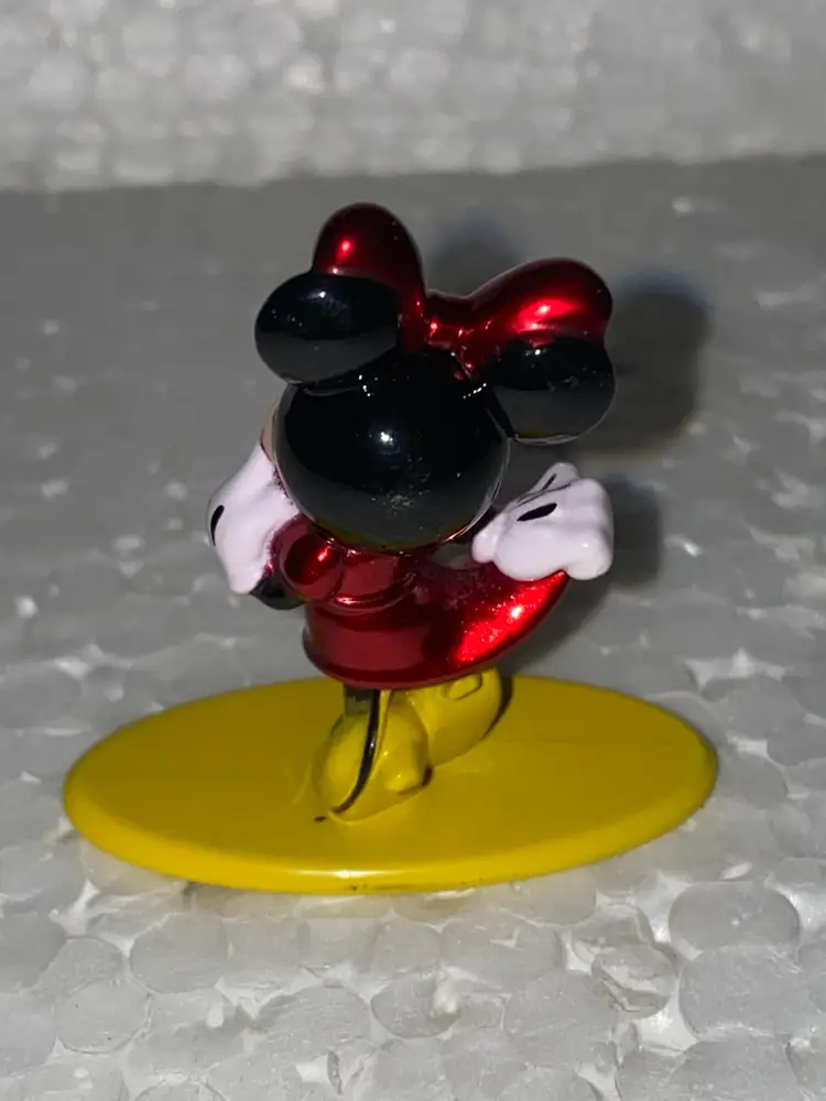 Disney Nano Die-Cast 1.5" Metal Figures As Shown- New Old Stock - Mint