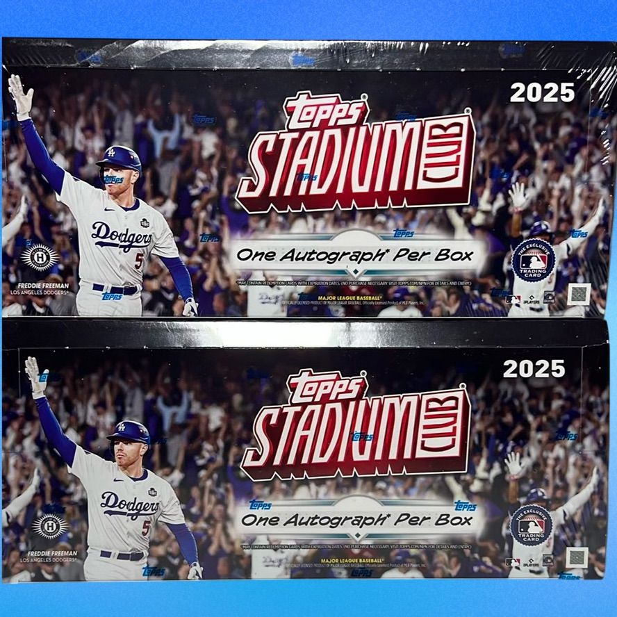 2025 Topps Stadium Club Baseball 8 Hobby Box PYT Live Rip #5 MBB1829