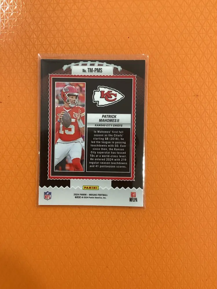 2024 Panini Mosaic - Touchdown Masters #TM-PMS Patrick Mahomes II