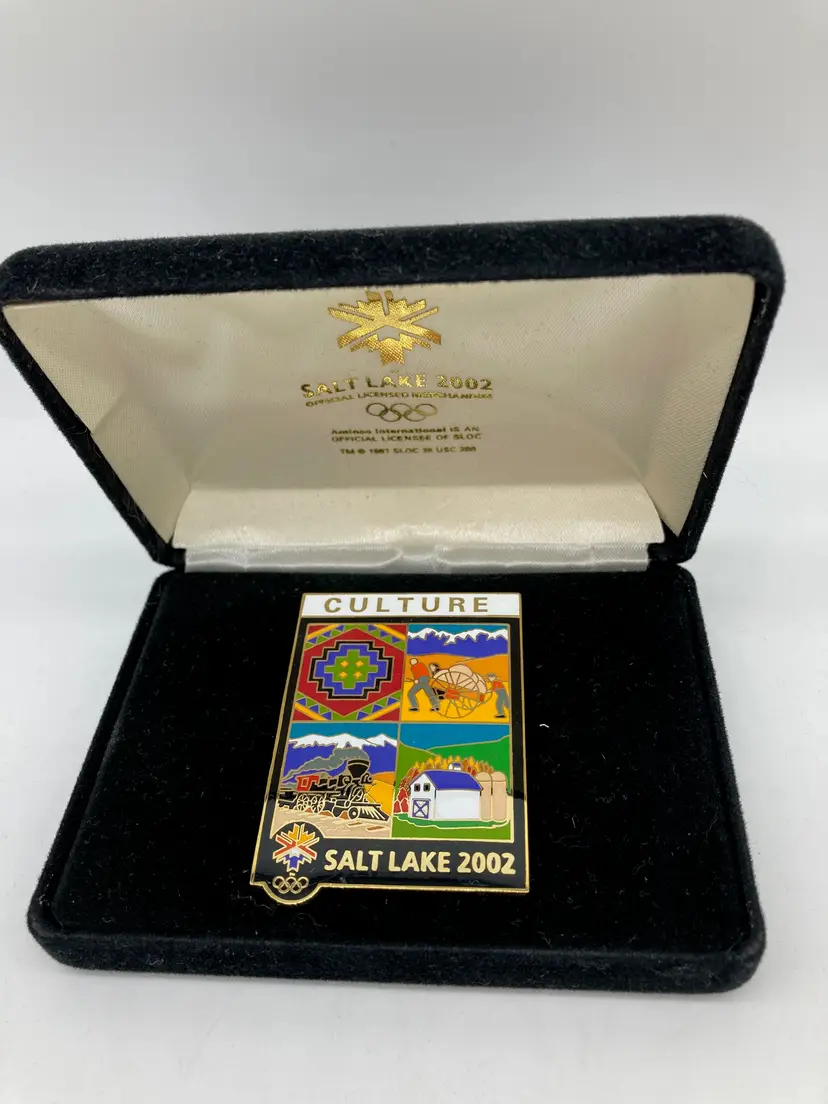 PIN 2002 Salt Lake City Olympics 2002 Culture Limited 495 of 2002 (410)