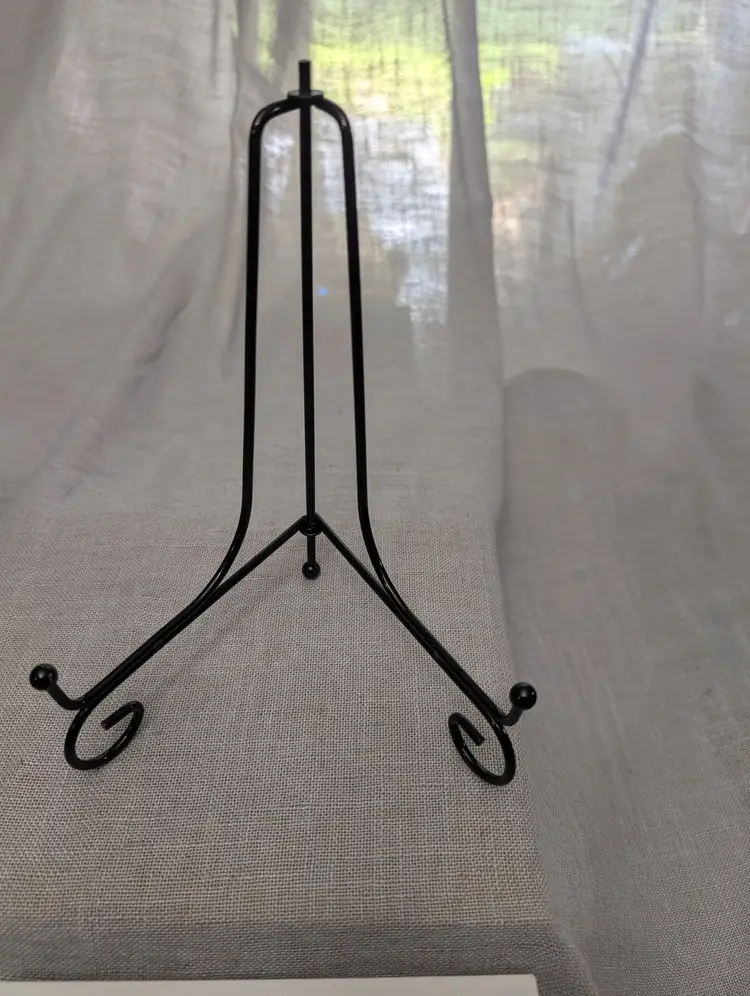 Cream Colored Plastic Framed Repurposed For rings or Brooches