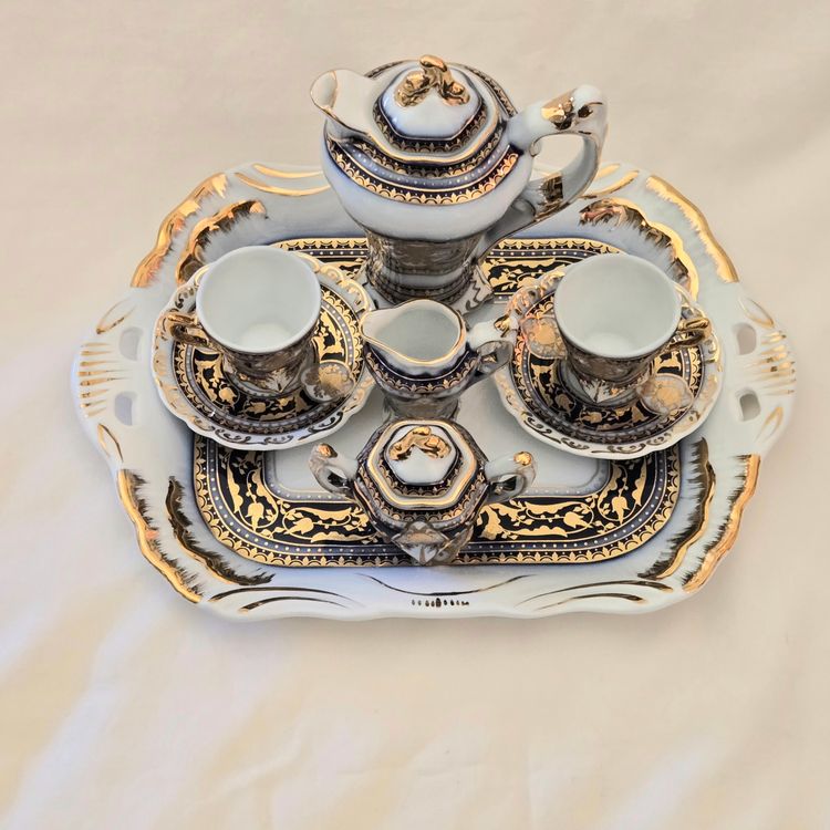 Thun Haviland Tea Set Miniature 10 Piece Porcelain Fine China 1794 Czech Made