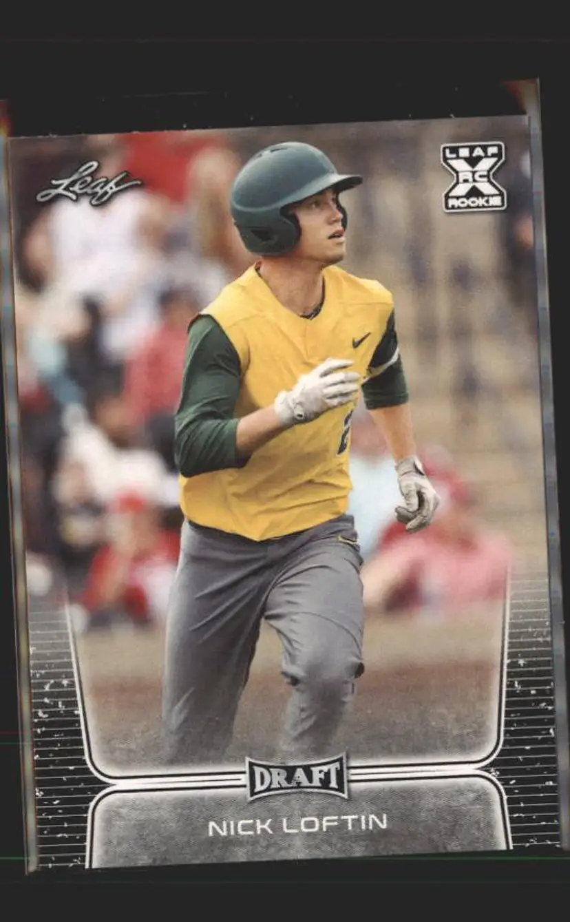 2020 Leaf Draft #25 Nick Loftin - (137) - Kansas City Royals