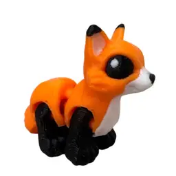 3D Printed Mini Fox Fidget 1 1/2 X 2