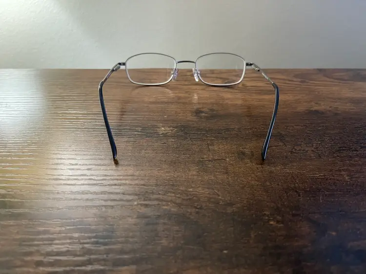 Rochester Optical Matte Pewter Metal Eyeglasses Frames Only 51-20-135 mm