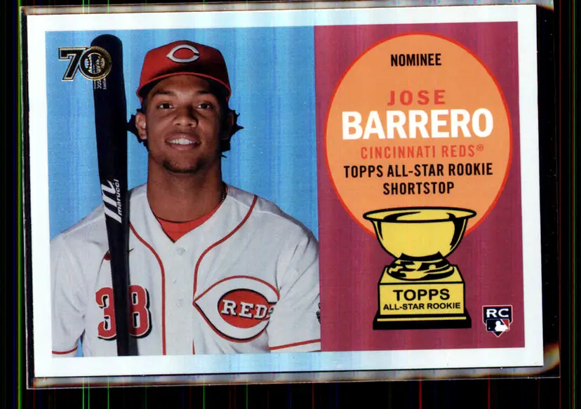 Jose Barrero 2021 Topps All-Star Rookie Cup #53 - Cincinnati Reds - (147-125)