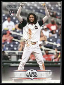 James Wood 2025 Topps Stadium Club Rookie Card