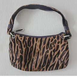 Donald J Pliner Haircalf Shoulder Bag Y2K