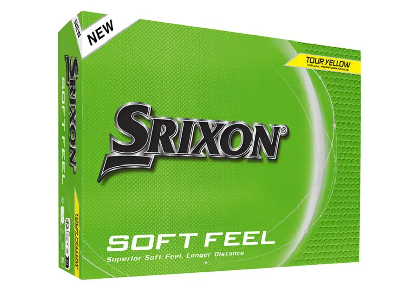 Srixon Soft Feel Tour Yellow 12pk