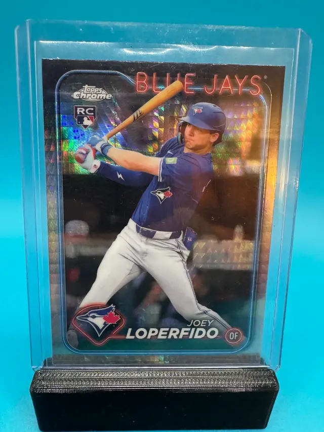 Joey Loperfido Topps Chrome Prism Refractor RC Houston Astros