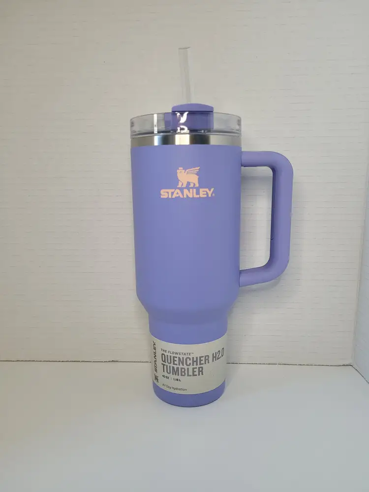 Stanley Lavender Purple 40 oz Quencher H2.0 Tumbler