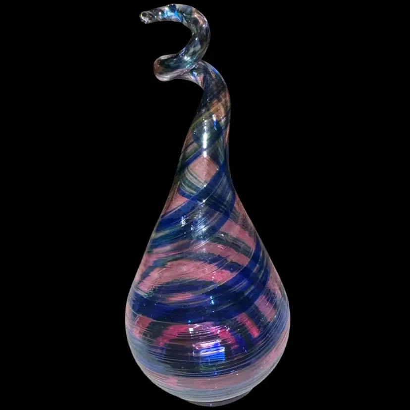 Hand Blown Art Glass Sculpture