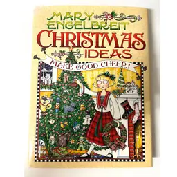 'Mary Engelbreit Christmas Ideas. Make Good Cheer' Festive Holidays Decor Craft Hardcover Book 2005