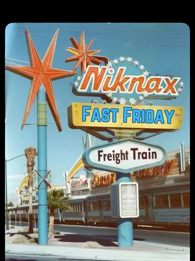 Fast Friday freight train