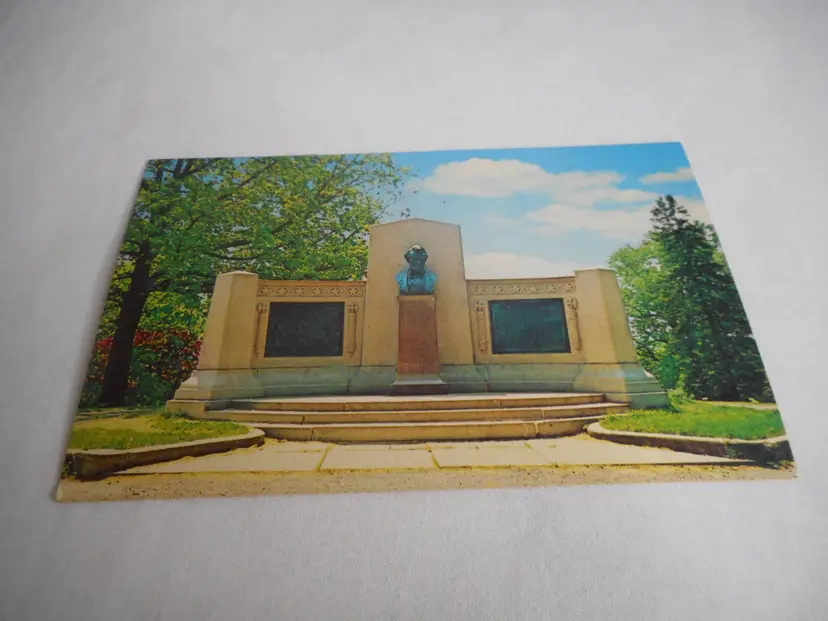 Vintage Postcard Gettysburg Pennsylvania Lincoln Speech Memorial Civil War