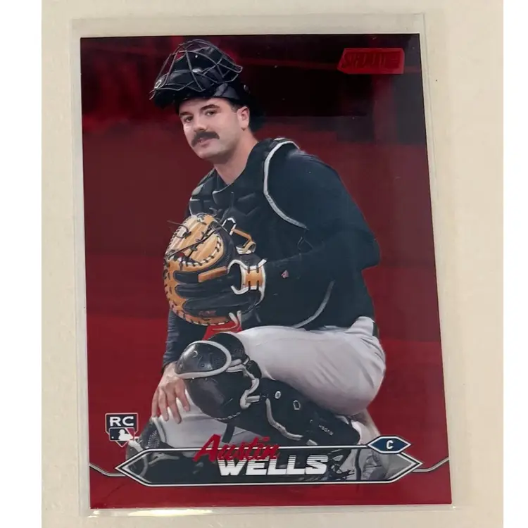 Austin Wells RC Red Foil New York Yankees