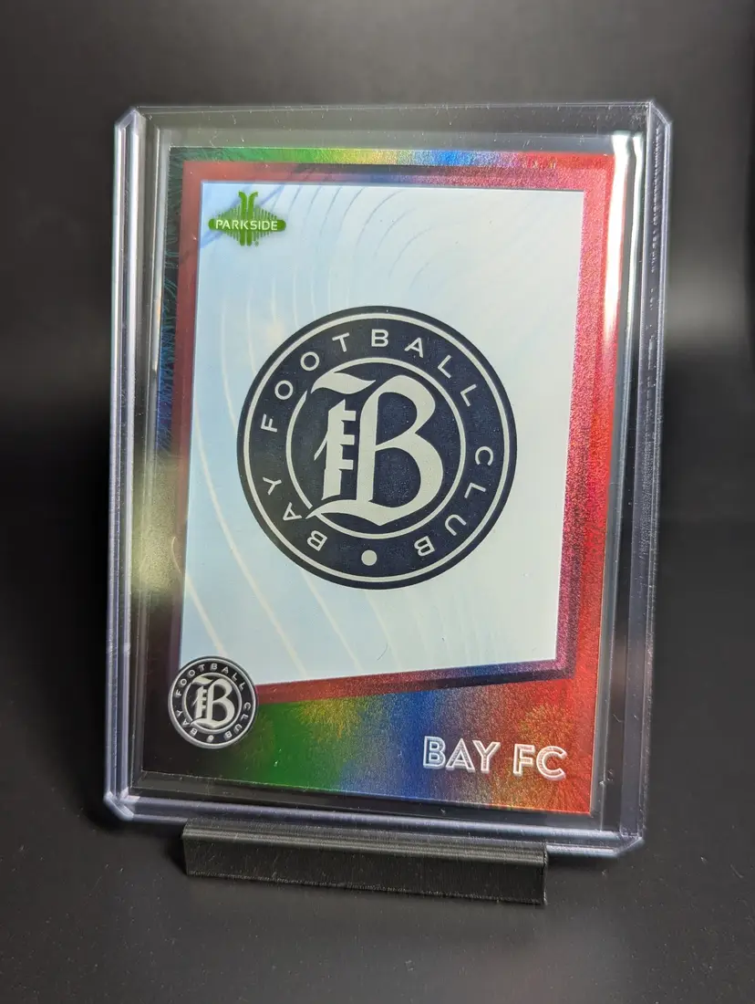 2023 Parkside NWSL Vol 2 Bay FC Team Crest Shimmer /100