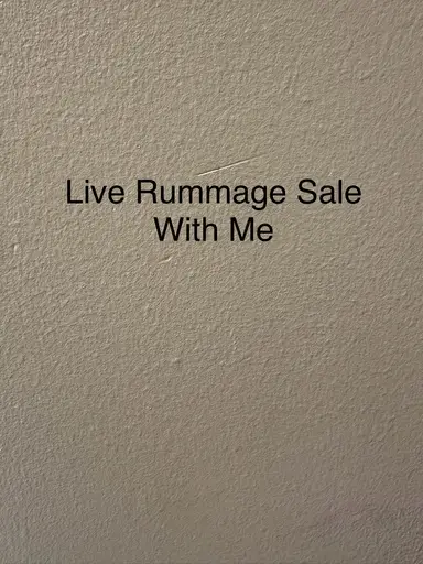 Come Ship With Me Live Rummage Sale