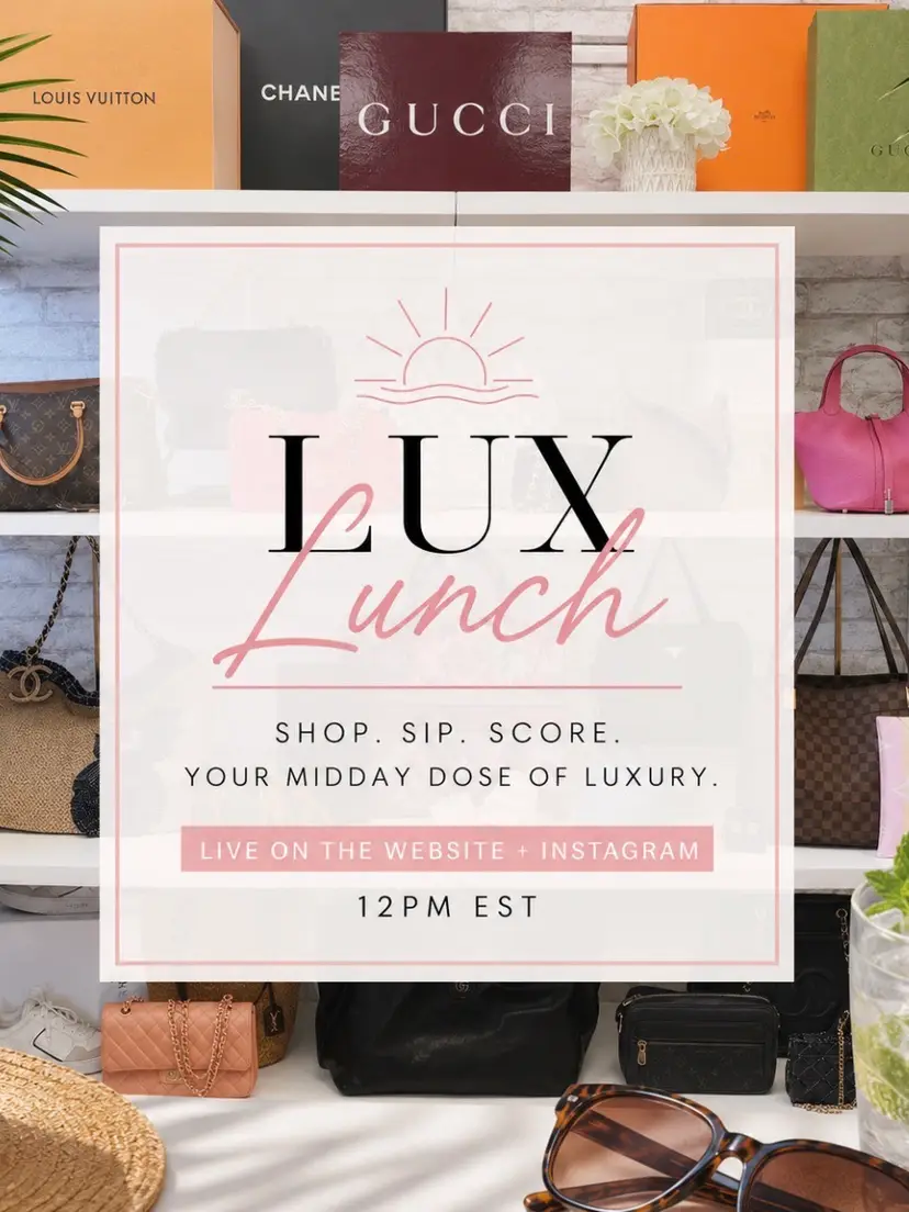 Lux Lunch 7/15 12PM EST