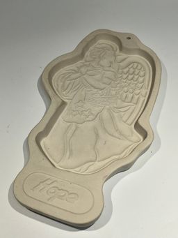 Longaberger- Cookie Mold- Hope Angel- 1994- 8.5”