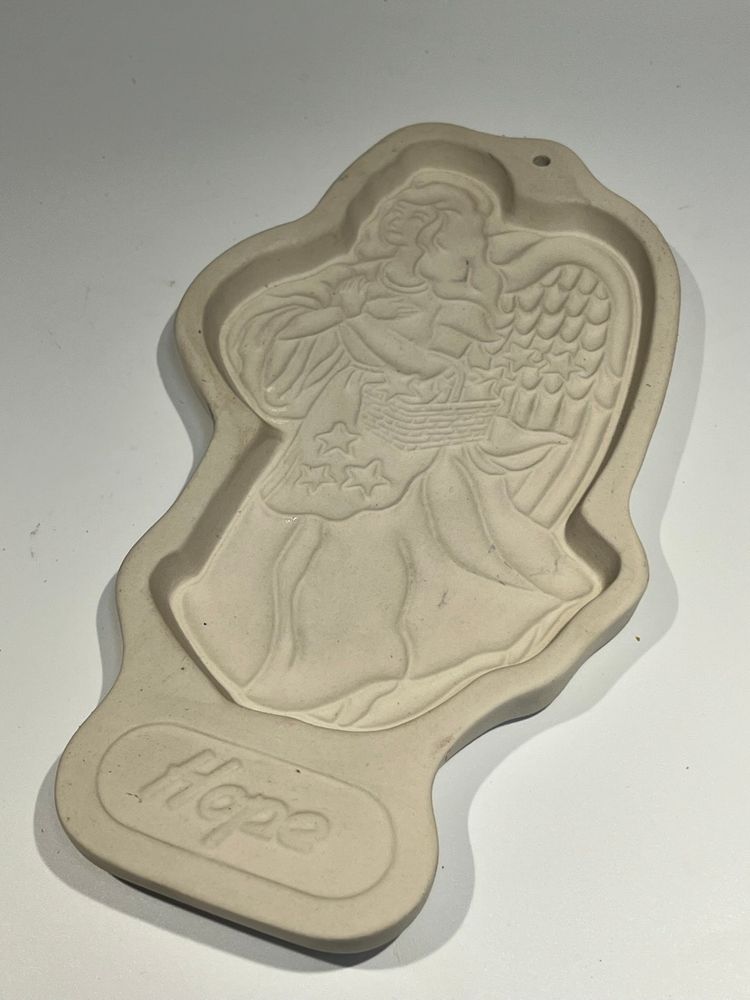 Longaberger- Cookie Mold- Hope Angel- 1994- 8.5”