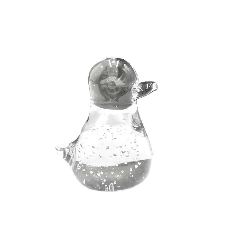 ART GLASS DUCK 
PAPERWEIGHT