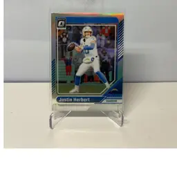2024 Optic Silver Holo Justin Herbert #106