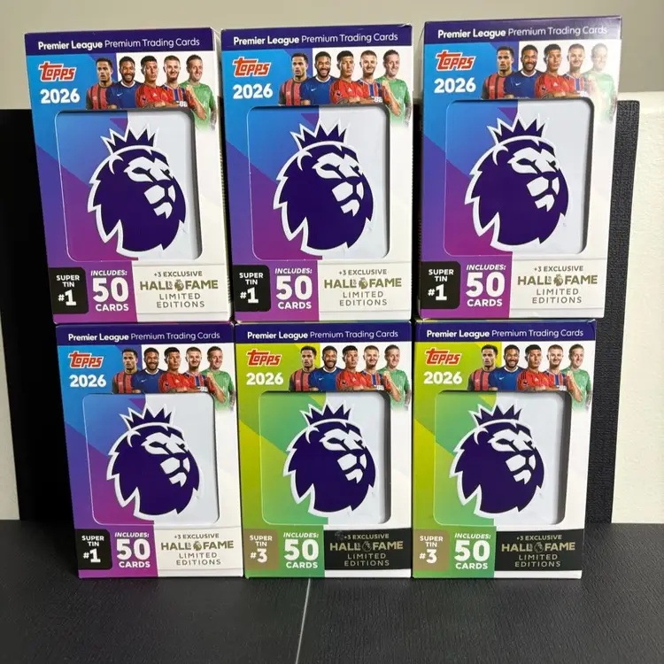 2024-25 Topps English Premier League Super Tin 6x Live Rip (25-009)