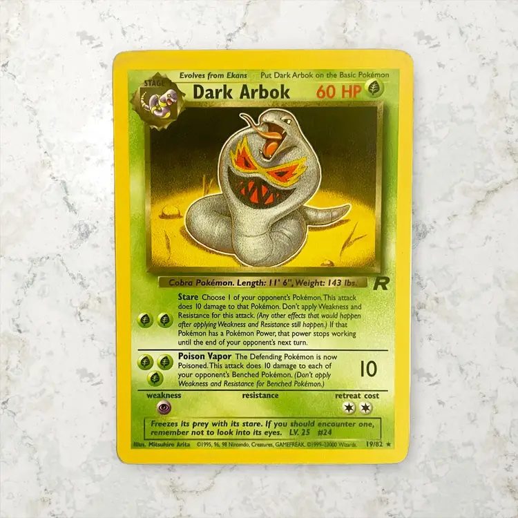 Dark Arbok Misprint