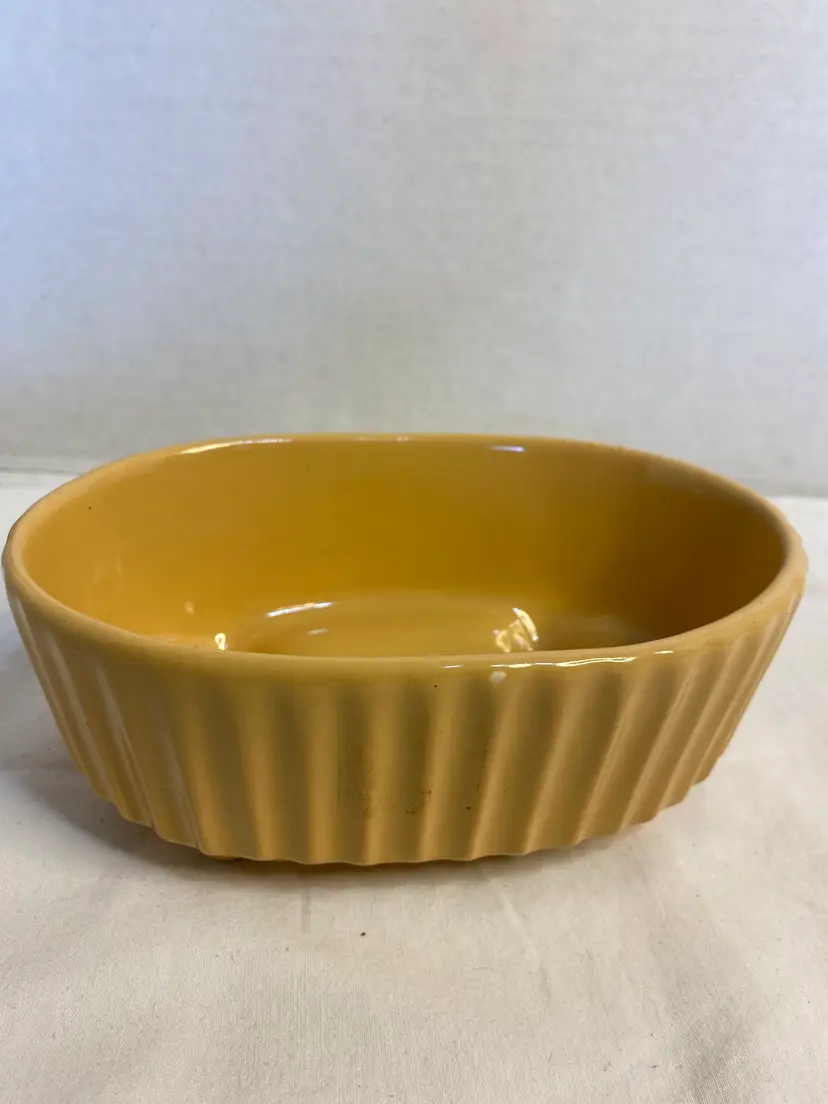 Vintage F 39 Yellow Hull Planter