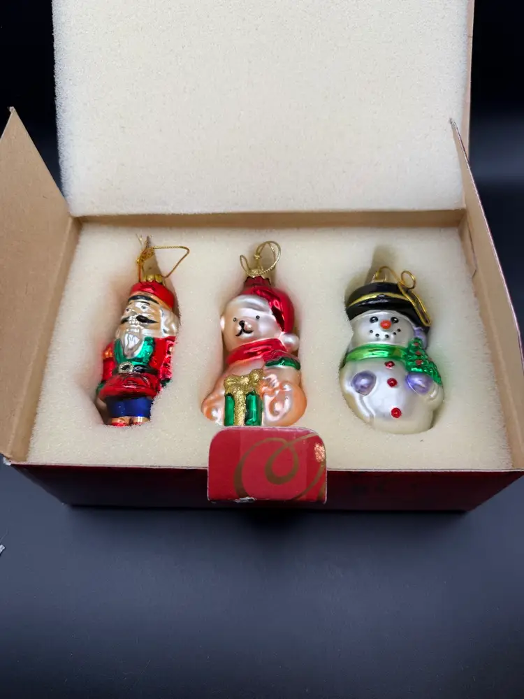 Avon Traditional Glass Ornaments