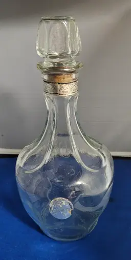 Vintage Jack Daniels Bottle Decanter & Stopper