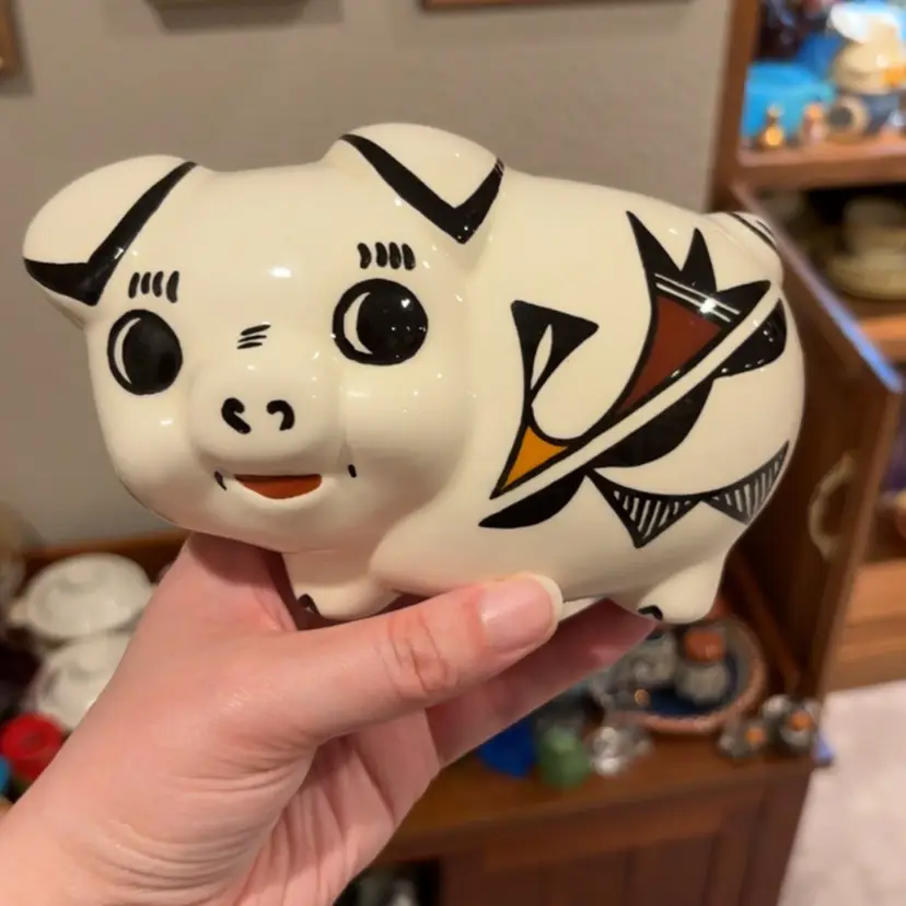 Acoma Pottery Pig Bank