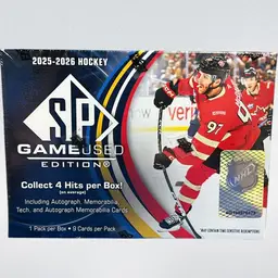 New Jersey Devils - 2025/26 Upper Deck SP Game Used Hockey 10 Box PYT Live Rip #2 MBB1823