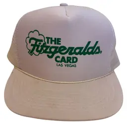 Vintage 1980’s Fitzgeralds Card Las Vegas Casino Trucker Style Snapback by HM