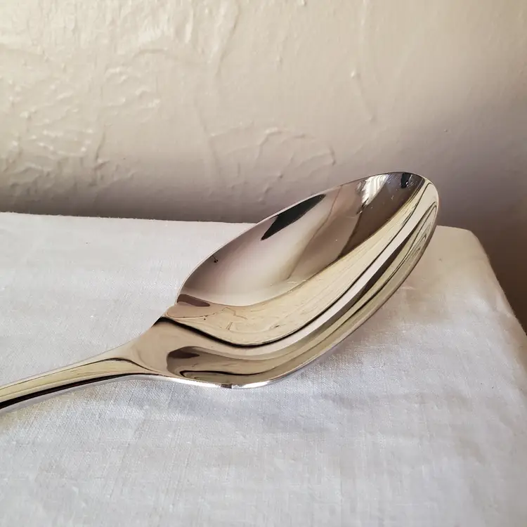 Princess House Barrington Stainless 18/10 Solid Serving Spoon 12 3/4"