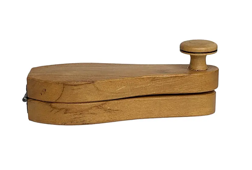 Vintage Wooden Nutcracker 8" Long