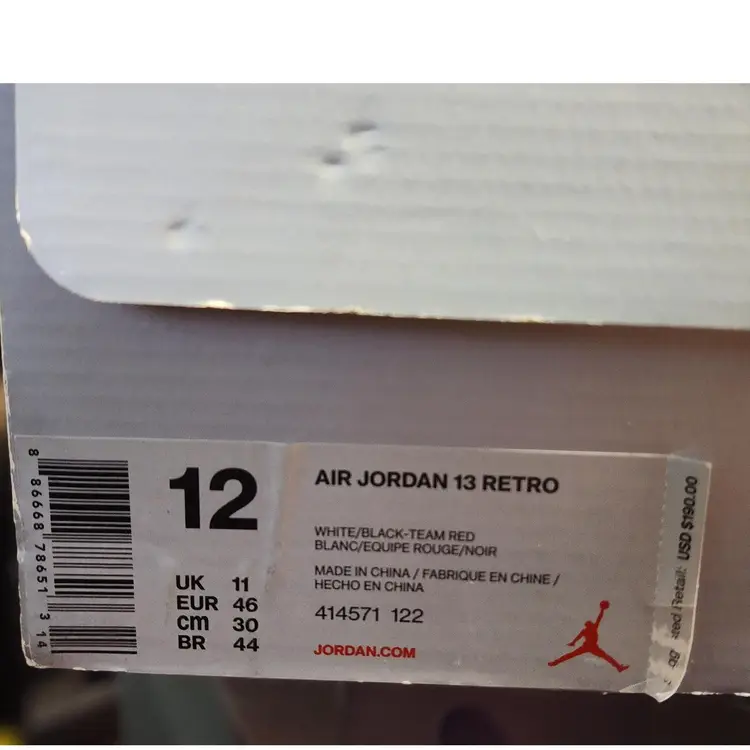 Air Jordan 13 'Chicago' 2017 Size 12 Pre-owned 