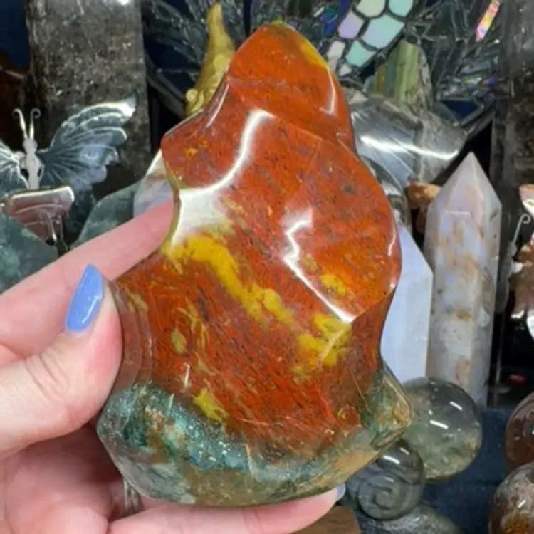 Ocean Jasper Flame 4.5” 40B