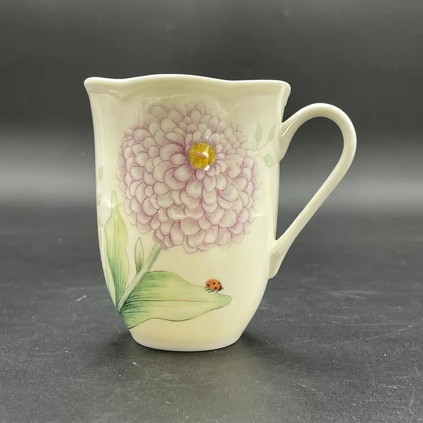 Lenox Butterfly Meadow Monarch Coffee Mug Cup American By Design Drinkware