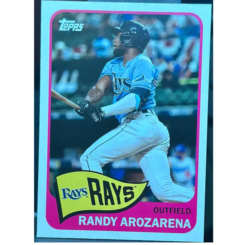 Randy Arozarena 2021 Topps 1965 Relic Tampa Bay Rays
