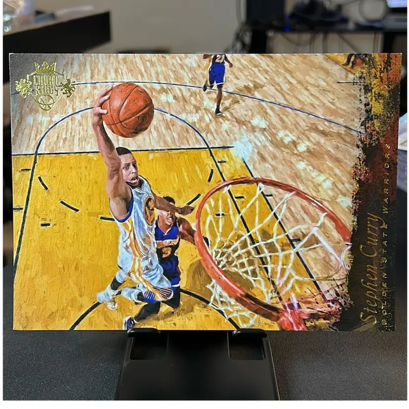 2016-17 Court Kings Stephen Curry #2 Box Topper 5x7 Sz
