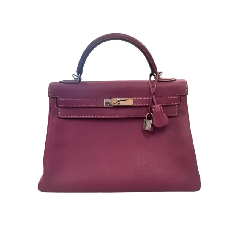 Hermes Kelly 32 Candy Edition, Tosca/Rose Tyrien