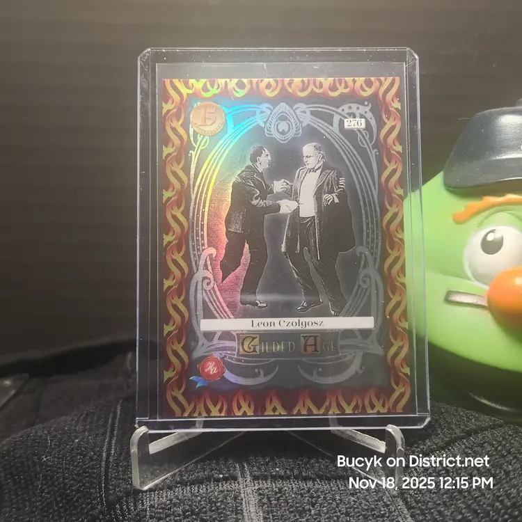 Gilded Age 15th Anniversary Leon Czolgosz 1/1 #HA