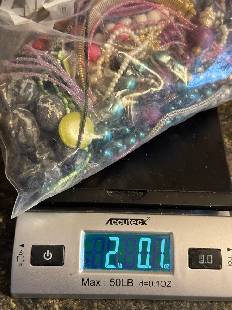 Craft Lot Of Jewelry 2.2 Pounds