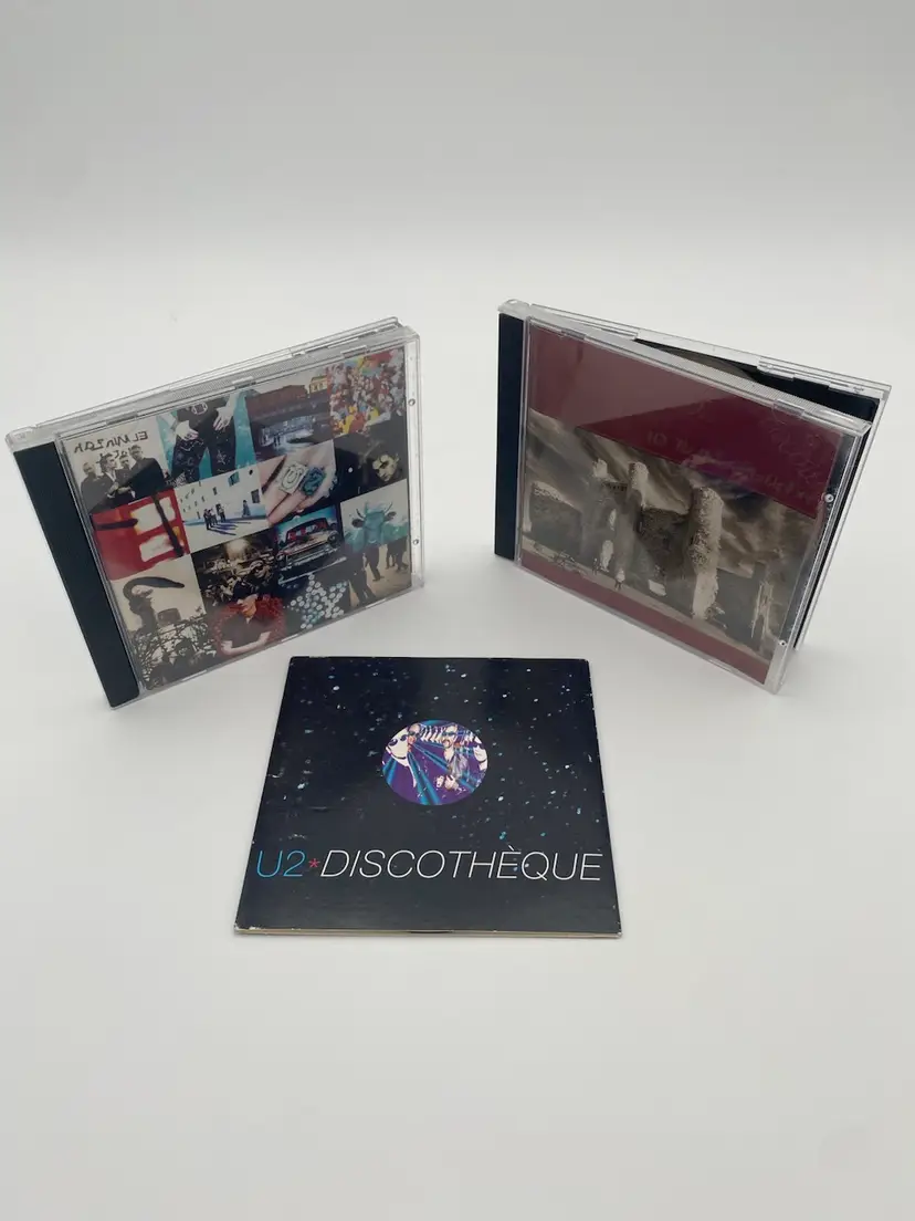 U2 Lot of 3 Different CDs - Island Records