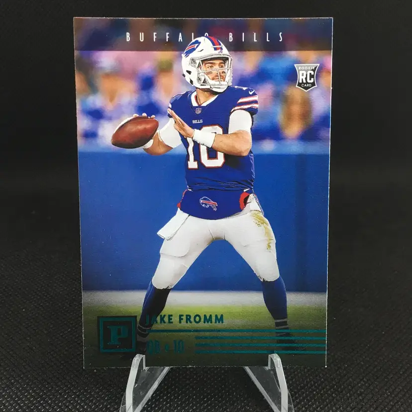 Jake Fromm 2020 Chronicles Panini Teal Rookie (RC) #PA-6 - Buffalo Bills